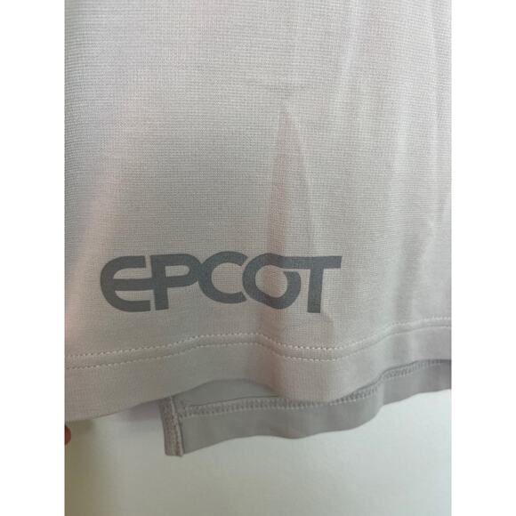 Disney Parks EPCOT Spaceship Earth Collection Long Sleeve Tunic Top Size M Gray - Picture 2 of 9